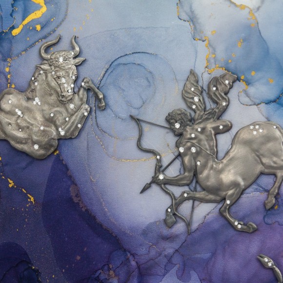 Авторское панно "Созвездие знаков Зодиака"