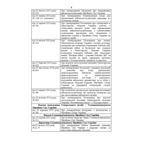 Посібник для фахівців служб персоналу військових частин Збройних Сил України (в умовах воєнного стану)