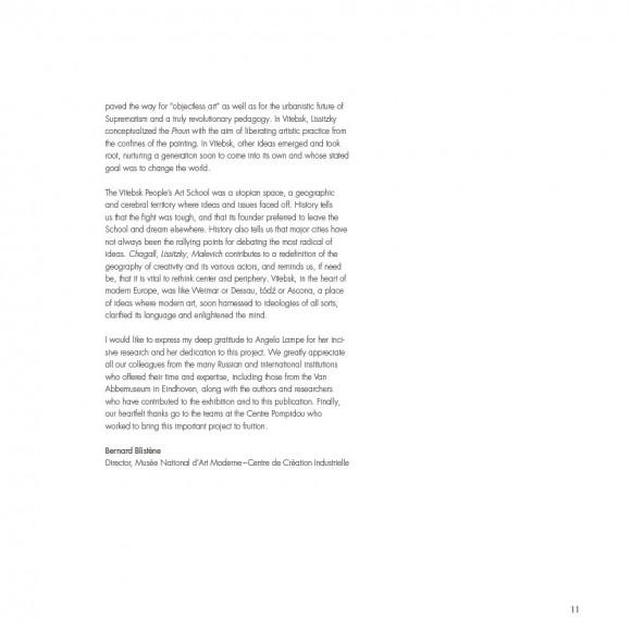 Chagall, Lissitzky, Malevitch. The Russian Avant-Garde in Vitebsk (1918-1922)