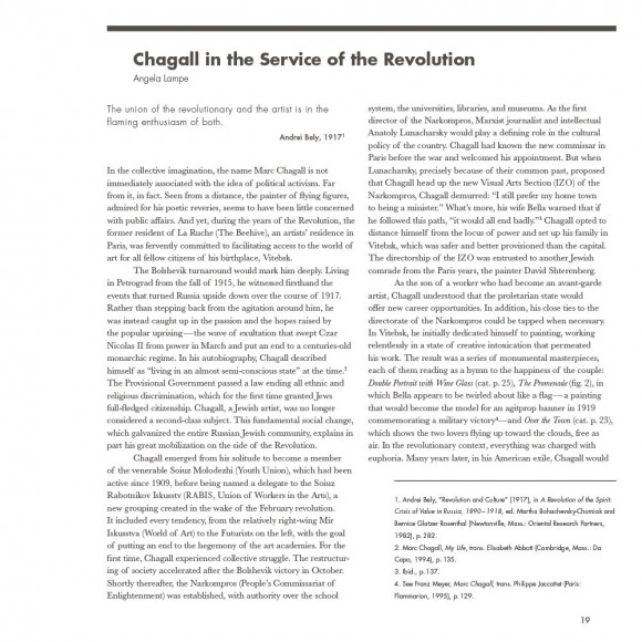 Chagall, Lissitzky, Malevitch. The Russian Avant-Garde in Vitebsk (1918-1922)
