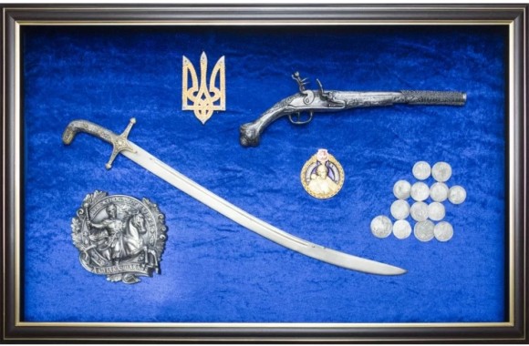 Подарунковий настінний колаж "Україна - козацька держава"