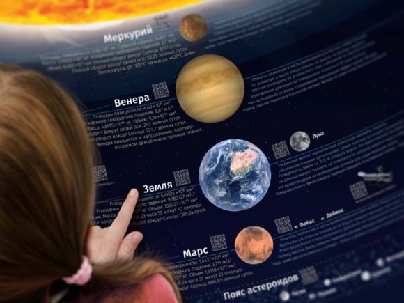 Умный плакат «Солнечная система» Умный плакат «Солнечная система»
