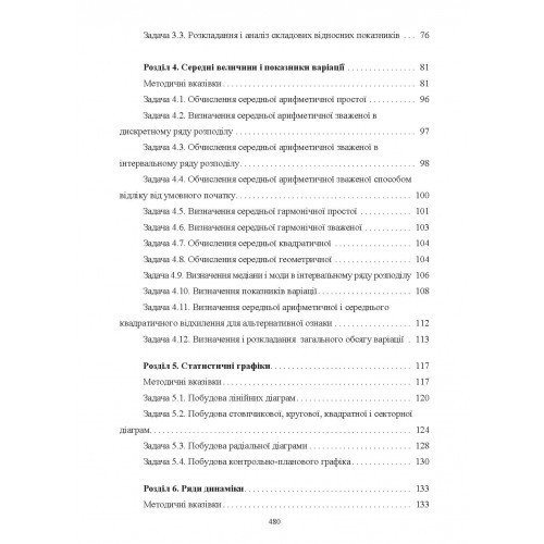 Практикум з теорії статистики