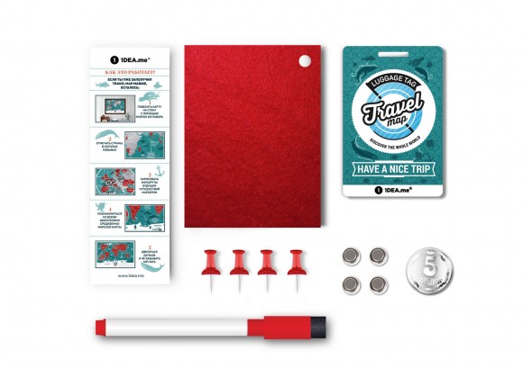 Скретч-карта мира Travel Map Marine World Скретч-карта мира Travel Map Marine World