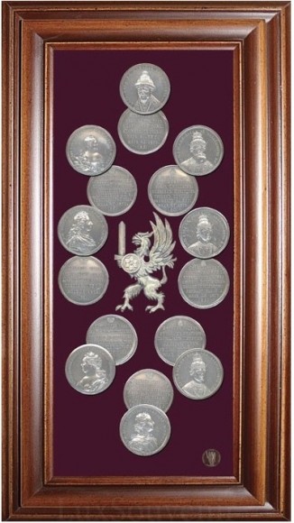 Колаж "Перші царі династії Романових" Колаж "Перші царі династії Романових"