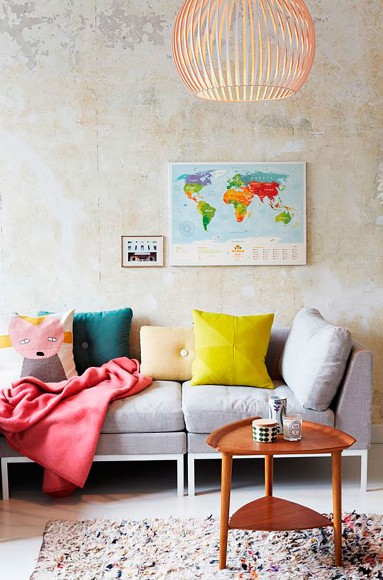 Скретч-карта мира для детей Travel Map Kids Animals (с набором карточек)