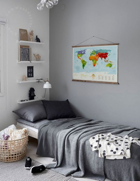 Скретч-карта мира для детей Travel Map Kids Animals (с набором карточек)