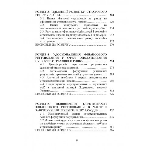 Фінансове регулювання страхового ринку України. Проблеми теорії та практики