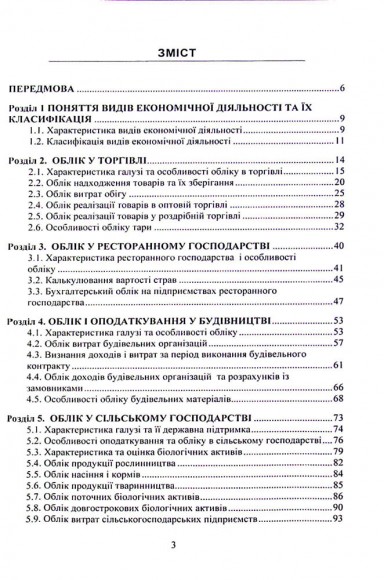 Облік видів економічної діяльності