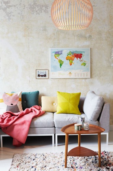 Скретч-карта мира для детей Travel Map Kids Sights (с набором карточек)