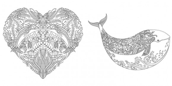 Загублений океан (розмальовка-антистрес)