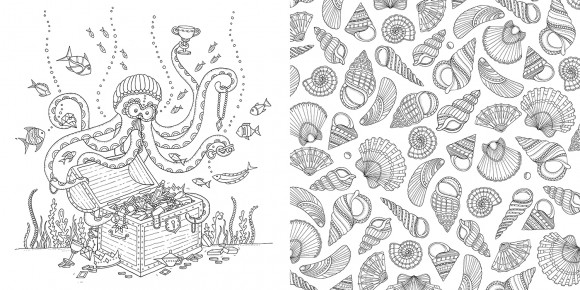 Загублений океан (розмальовка-антистрес)