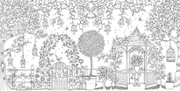 Чарівний сад (розмальовка-антистрес)