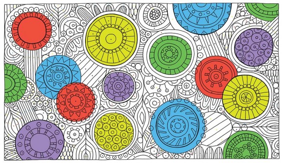 Велика розмальовка з цифрами Велика розмальовка з цифрами