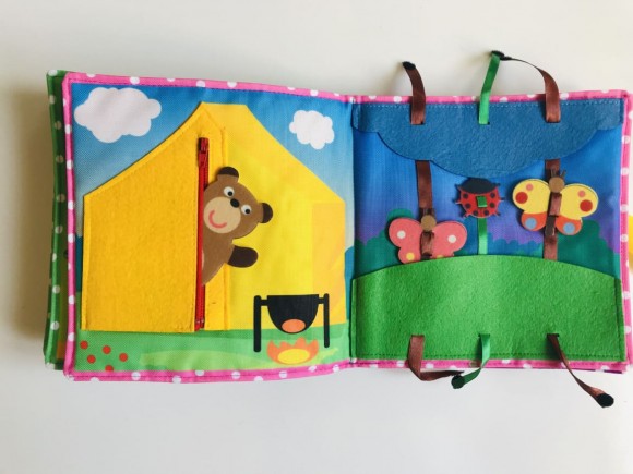 Фетрова книга "Цуценя" Фетрова книга "Цуценя"