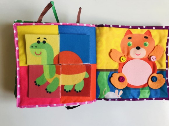 Фетрова книга "Цуценя" Фетрова книга "Цуценя"