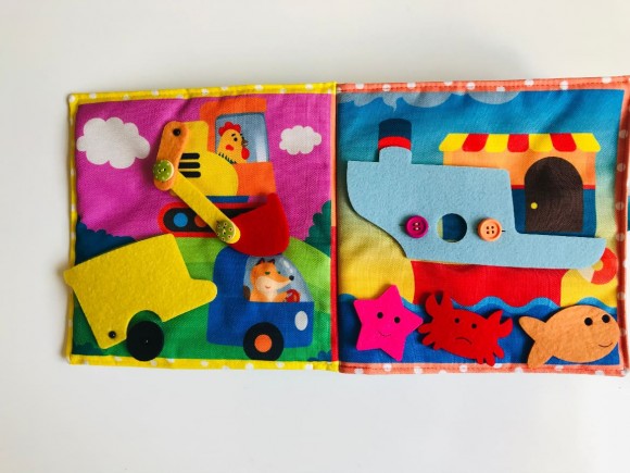 Фетрова книга "Машинка"