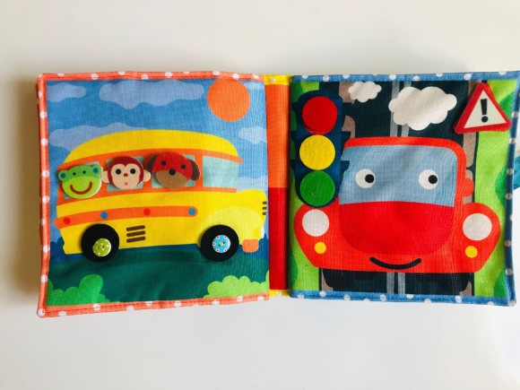 Фетрова книга "Машинка"