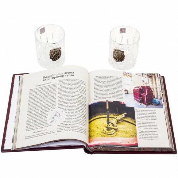 Набор из 2-х стаканов для виски + книга "Одиссея виски" Набор из 2-х стаканов для виски + книга "Одиссея виски"