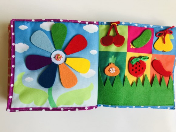 Фетрова книга "Сонечко"