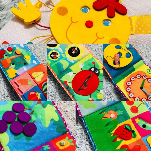 Фетрова книга "Сонечко"