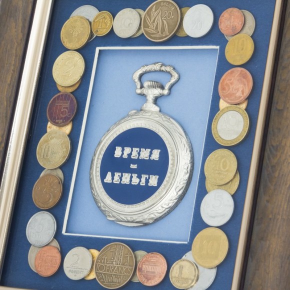 Колаж "Час - Гроші" 