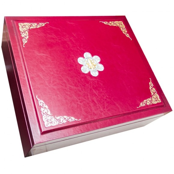 Набір графин + 6 чарок «Лілія»