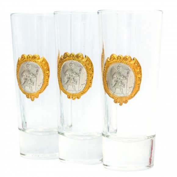 Набір графин + 6 стопок для горілки "Козацькому роду нема переводу" Набір графин + 6 стопок для горілки "Козацькому роду нема переводу"