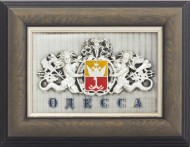 Коллаж "Герб Одессы с тритонами" Коллаж "Герб Одессы с тритонами"
