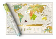 Скретч-карта мира Travel Map Geography World Скретч-карта мира Travel Map Geography World