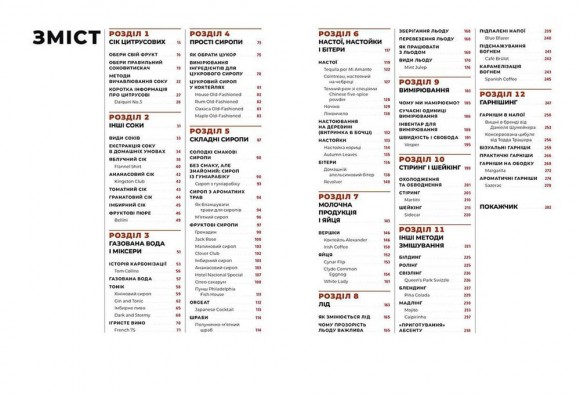 Книга бармена. Основи приготування коктейлів Книга бармена. Основи приготування коктейлів